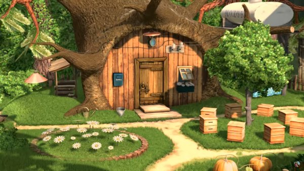 Маша и медведь домик Маши