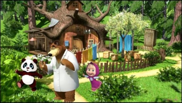 Маша и медведь дом Маши