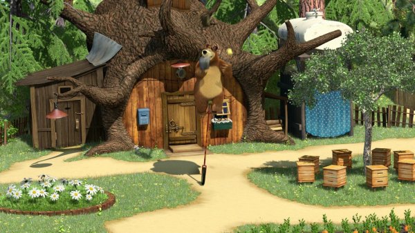 Маша и медведь дом Маши