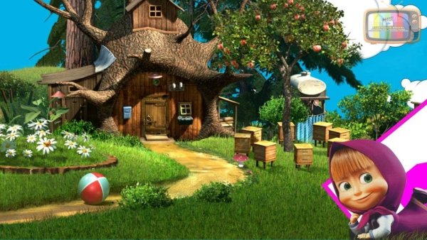 Маша и медведь дом медведя