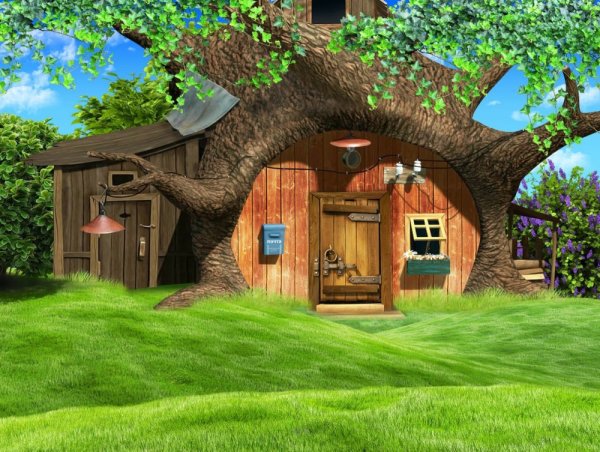 Маша и медведь домик