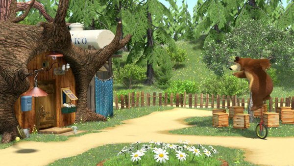 Маша и медведь дом медведя