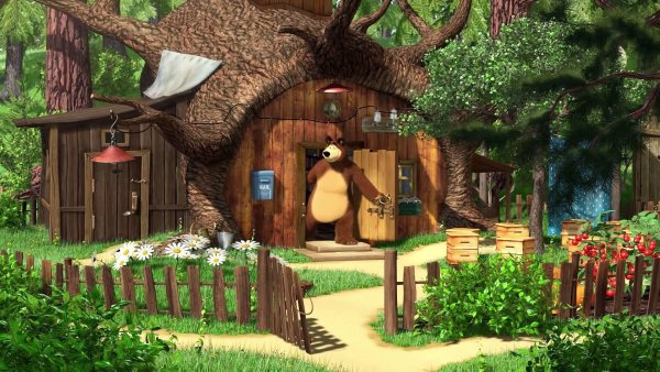 Маша и медведь дом Миши