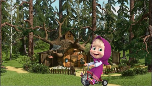 Дом Маши из Маша и медведь