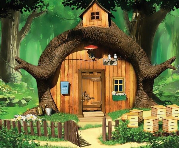 Маша и медведь домик Маши