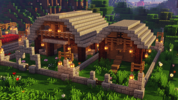Классные постройки в МАЙНКРАФТЕ