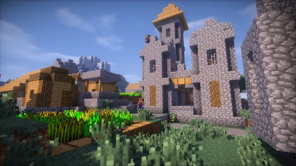 Деревня майнкрафт 1.19