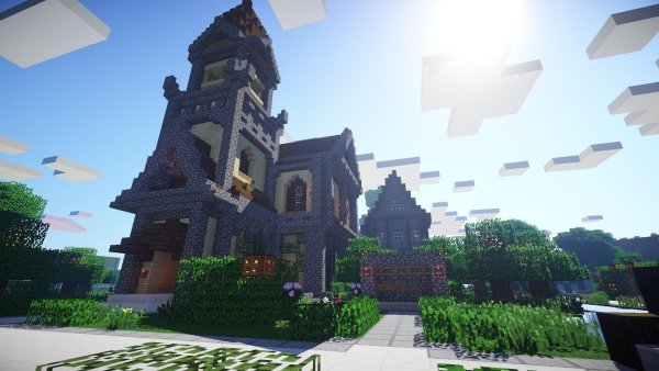 Майнкрафт RTX особняк