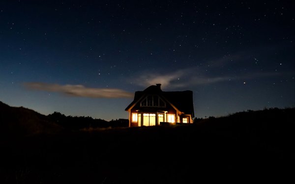 Ночь в деревне