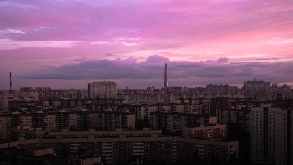 Панельки закат