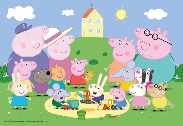 Дом и семья свинки Пеппы
