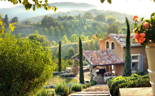 Сады Умбрия Италия