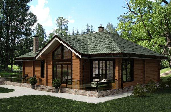 Дом из клееного бруса 100м2 проекты