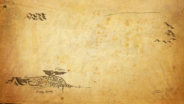 Иероглифы на пергаменте