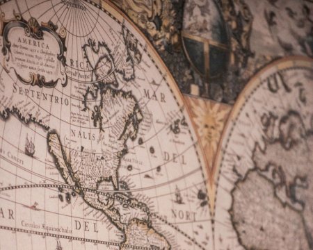 Старинные географические карты