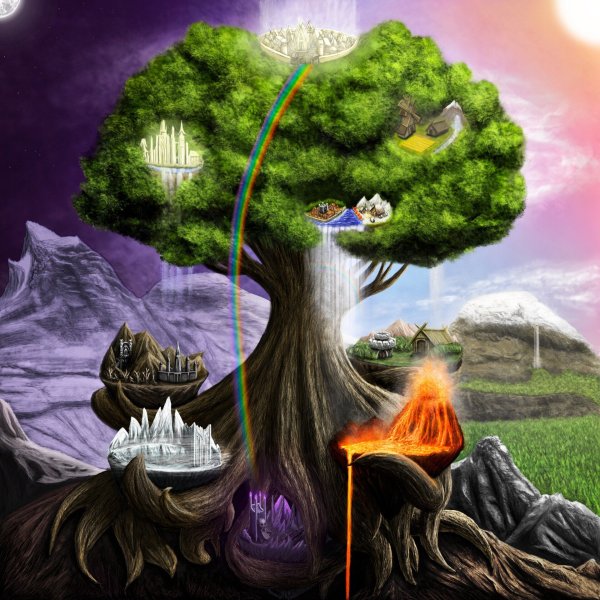 Священный ясень Иггдрасиль