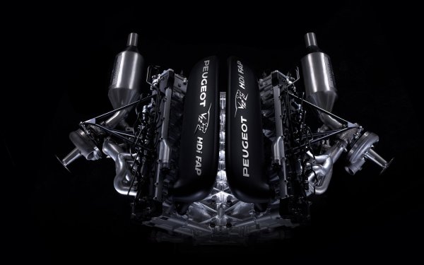 Peugeot 908 HDI Fap engine
