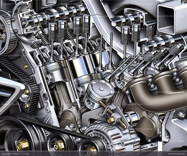 Двигатель обои