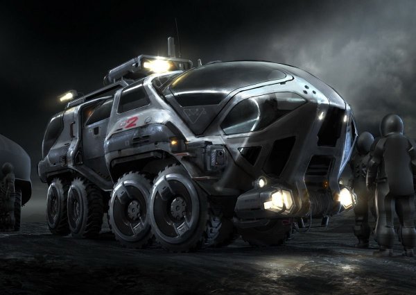 Sci-Fi вездеходы