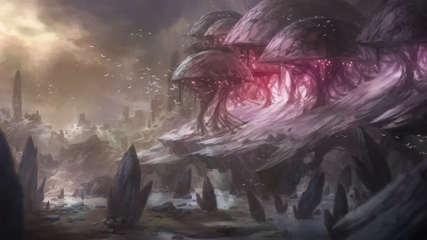 Фантастика пейзажи чужих миров