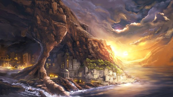 Фэнтези пейзажи