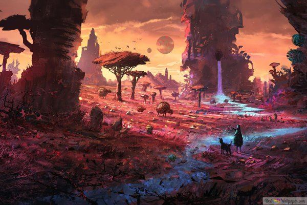 Фантастические пейзажи