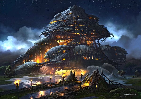 Фантастические пейзажи