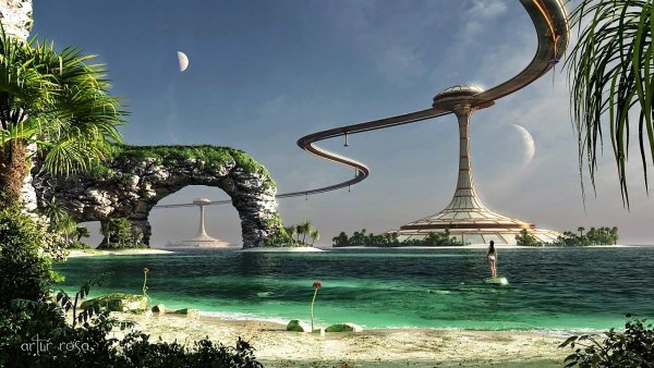 Инопланетные пейзажи