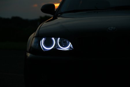 BMW e60 Angel Eyes
