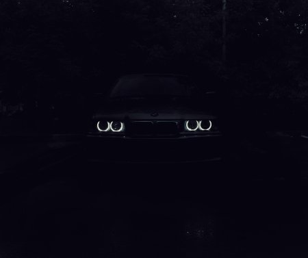 Е39 ангельские глазки ночью