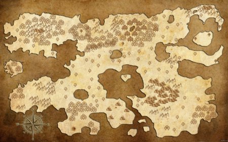 Фэнтези карта