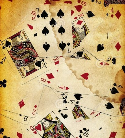 Фон карты игральные