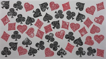 Фон карты игральные