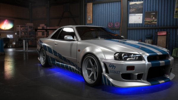 Nissan Skyline r34 Форсаж NFS