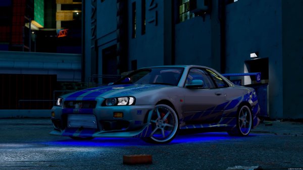 Nissan Skyline r34 Форсаж 2