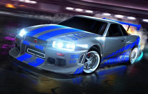 Nissan Skyline GTR r34 Форсаж 2