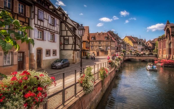 Улицы Кольмара Франция