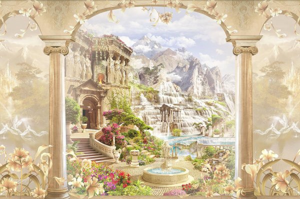 Греческие фрески Аффреско