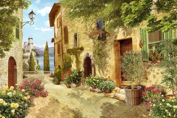 Касабелла фрески