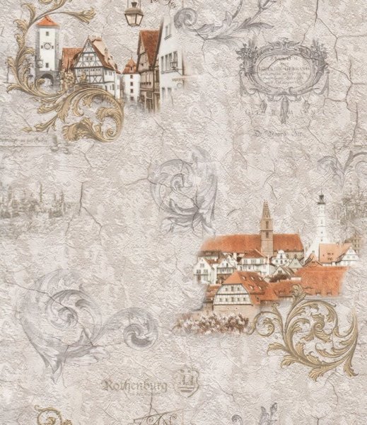 Обои бумажные рельефные тисненые дуплекс