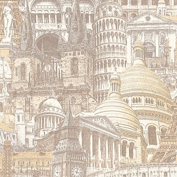 Обои флизелиновые города флиз Фокс