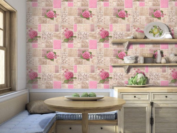 Влагостойкие обои для кухни