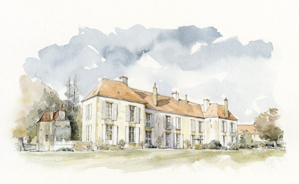 Школа скетч акварель