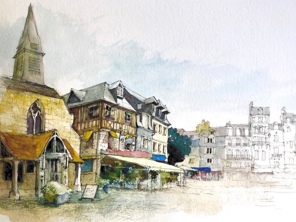 Акварелисты Франции