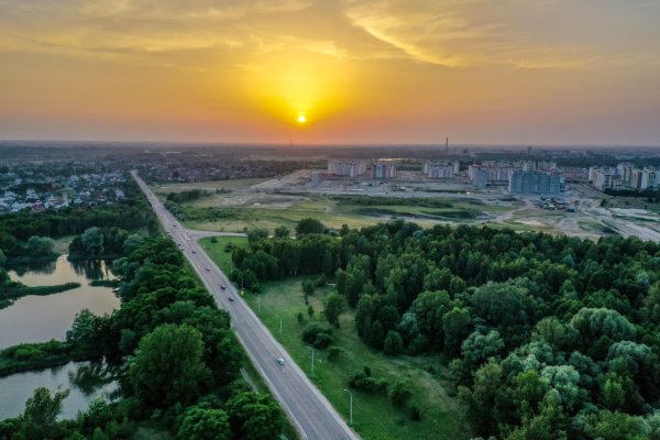 Гомель с коптера