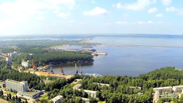 Река город Чайковский Пермский