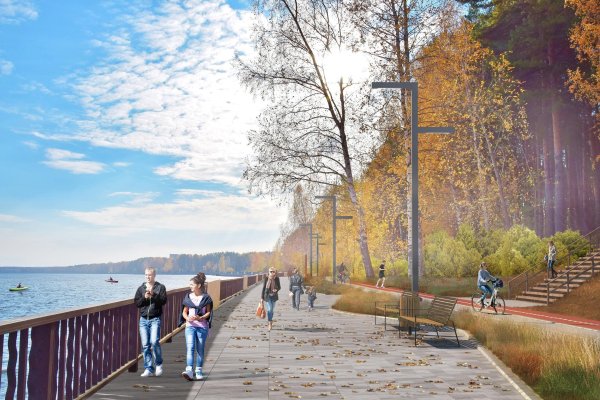 Город Чайковский набережная