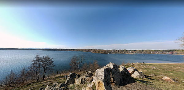 Озеро Чебаркуль пляж