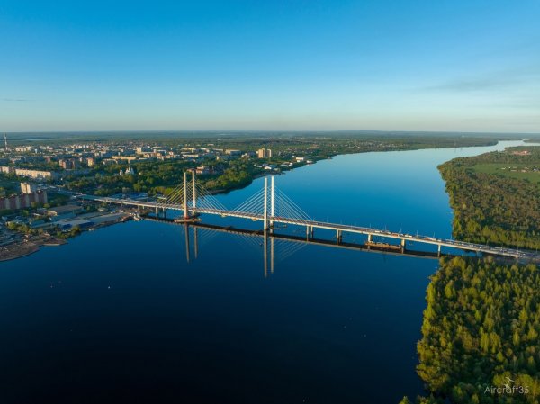 Архангельский мост Череповец