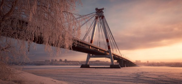 Октябрьский мост Череповец